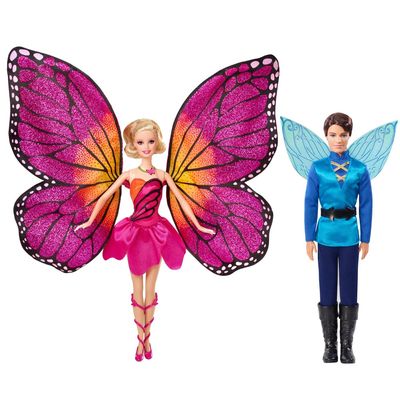 Pré-Venda - Bonecas Barbie Butterfly e a Princesa Fairy - Casal Butterfly - Mattel
